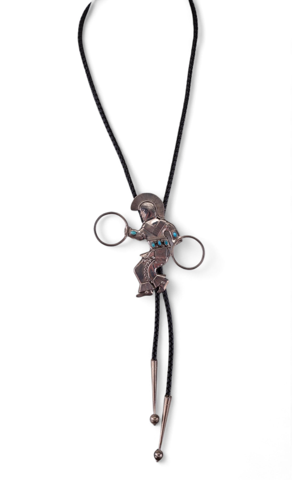 Native American Hopi Sterling Silver Bolo (1 of 5)