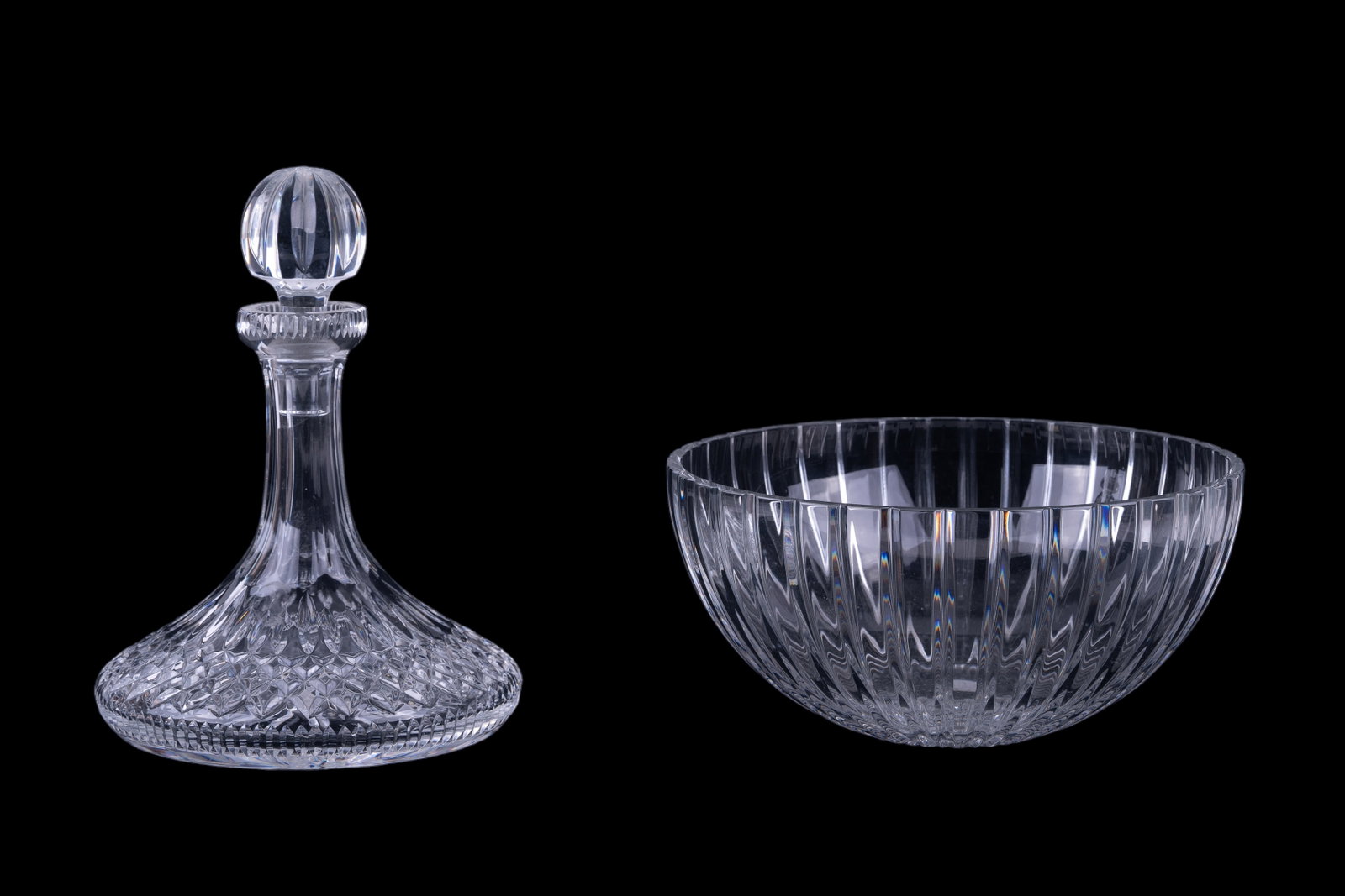 Waterford Crystal: Waterford Crystal Archive Decanter and Fruit Bowl