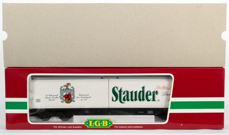 LGB 40573 Box Car: LGB 40573 Box car OB with sleeve