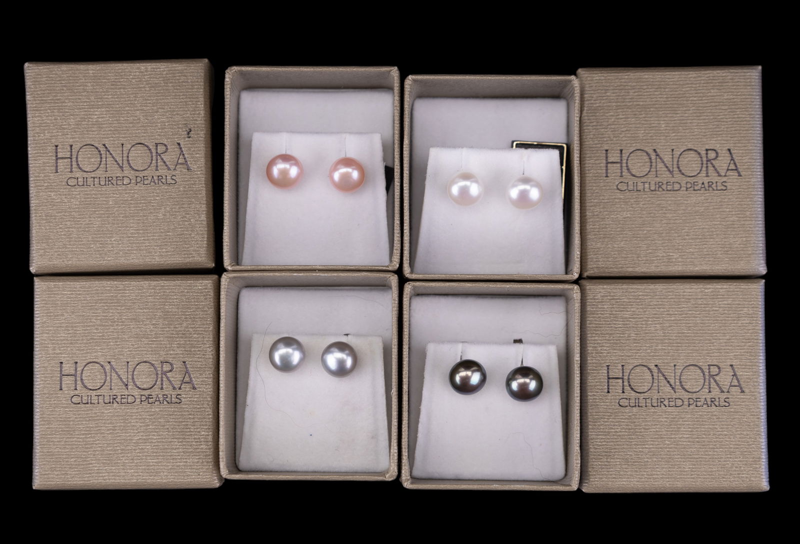 Honora Pearl & Sterling Silver Earrings (1 of 7)