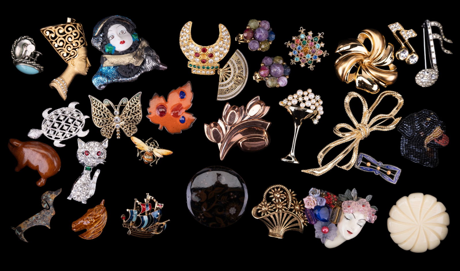 Vintage Estate Brooch Collection (1 of 8)