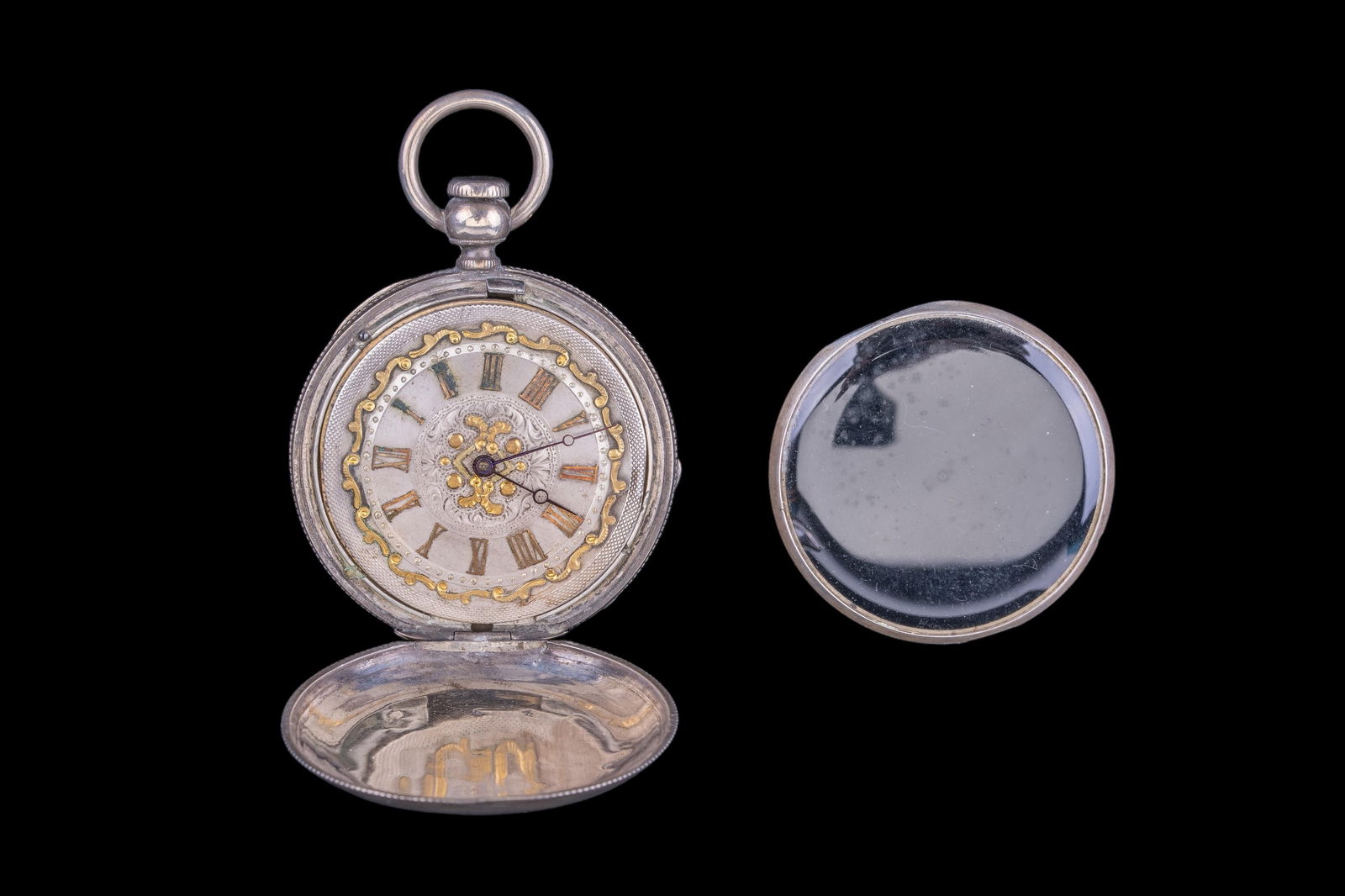 Swiss Pocket Watch Double Hunter Case (1 of 10)