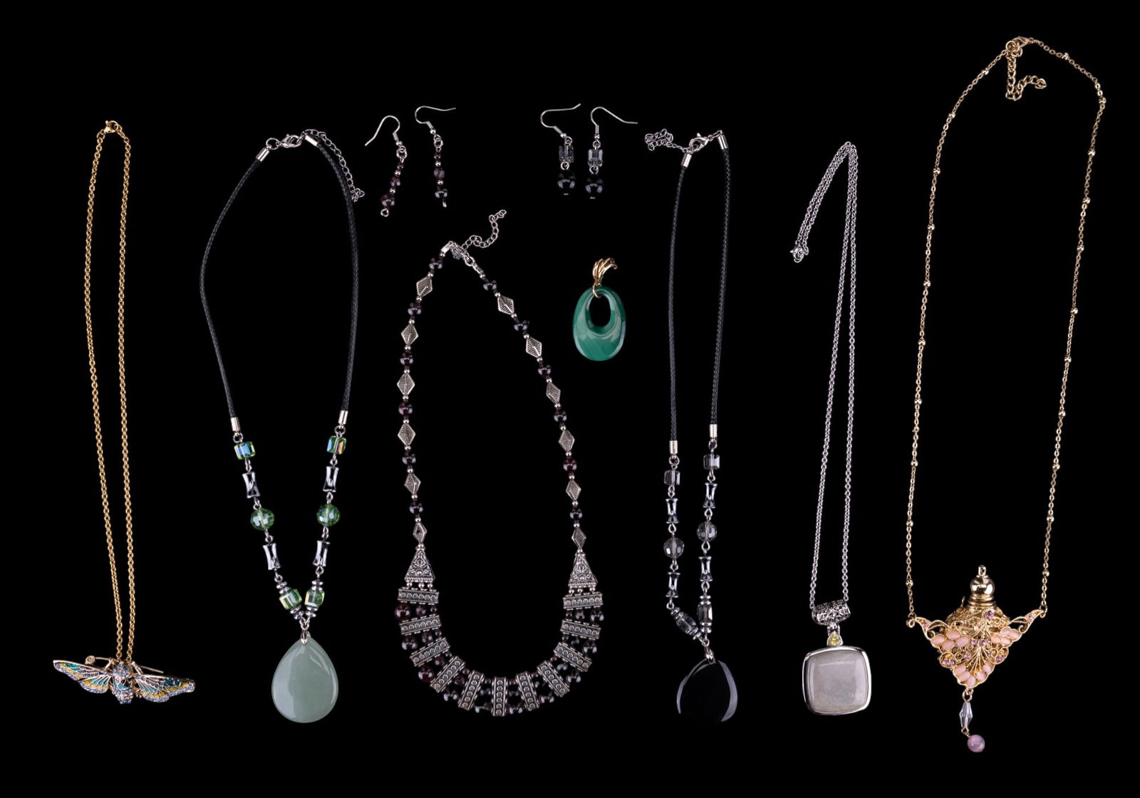 Stone & Semi-Precious Necklaces (1 of 9)