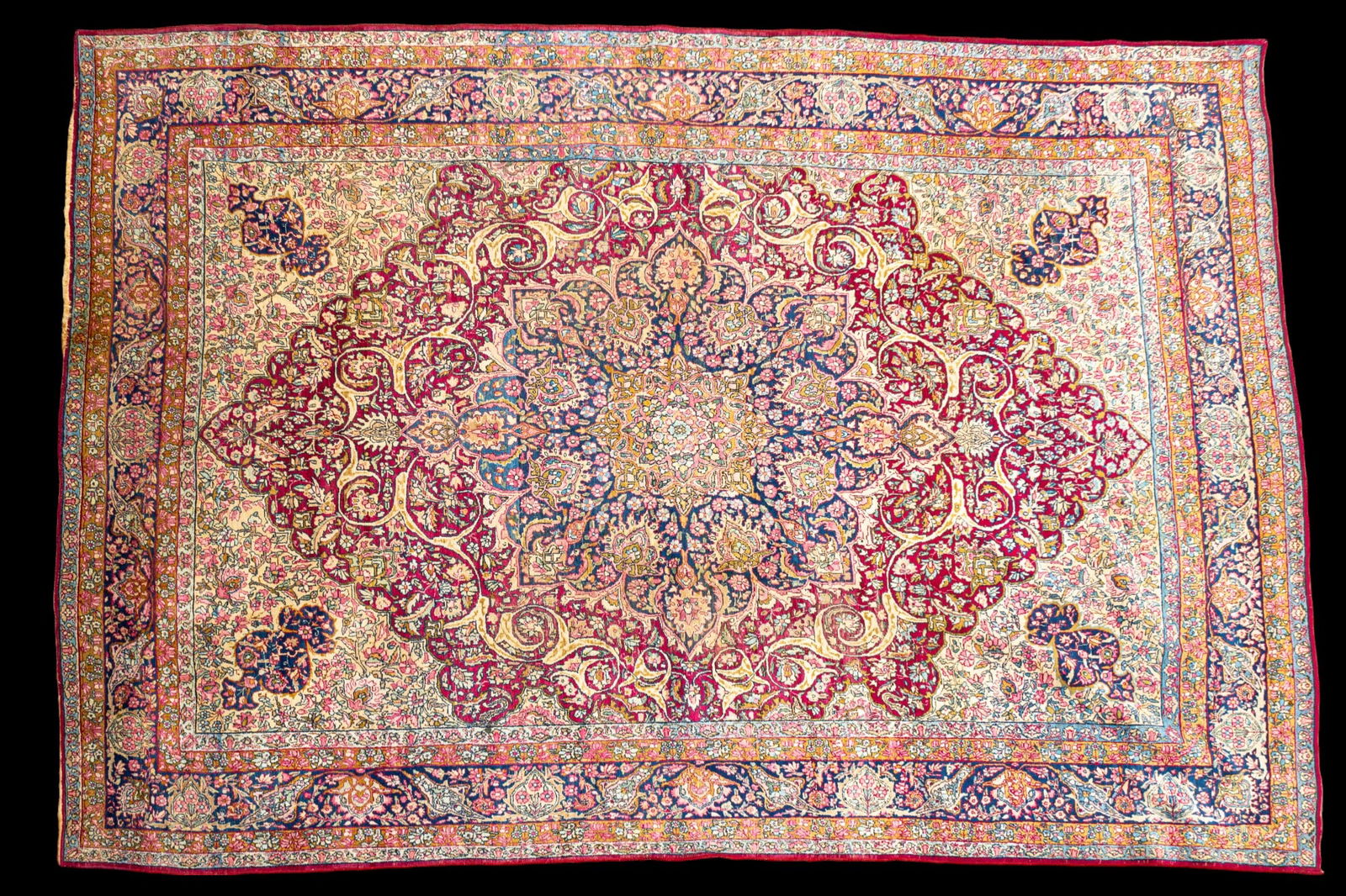 Antique Kirman Rug (1 of 18)
