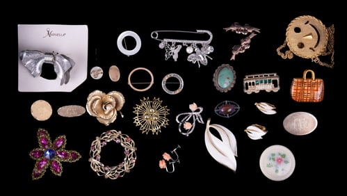 Brooch & Stick Pin, Jewelry Collection