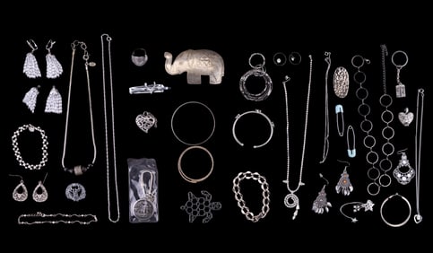 Silver-tone Costume Jewelry