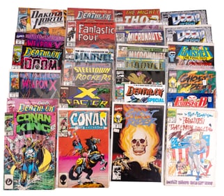 26 Vintage Comics from 70s, 80s, Earl. 90s