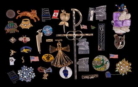 Pins & Beautiful Metal Cross