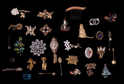 Vintage Brooches and Pins