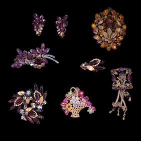 Vintage Rhinestone Costume Jewelry
