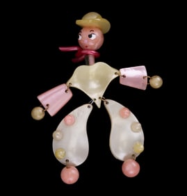 Coro Pigtails Celluloid Cowboy