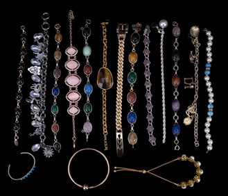 Semi-Precious and Collectible Bracelets (16)