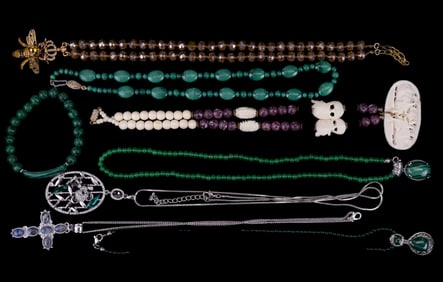 Semi-Precious and Other Necklaces