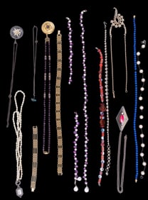 Pearl and Glass Necklaces