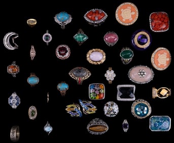 36 Cocktail Rings