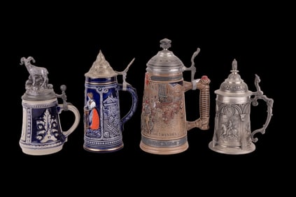 Harley Davidson & German Beer Steins