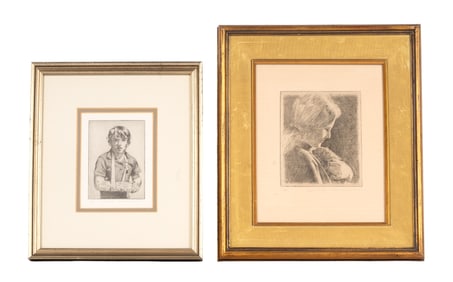 Gunnar Anderson (Am 1927-2022) Etchings