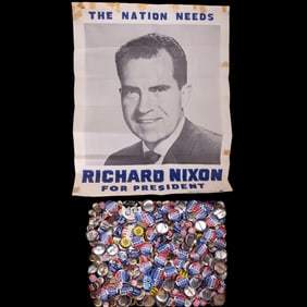 100+ Nixon Pins and Campaign Items and More
