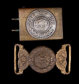 Franco Prussian & Spanish American Belt Buckles