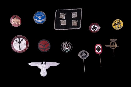 WWII German Insignia, Pins & Badges