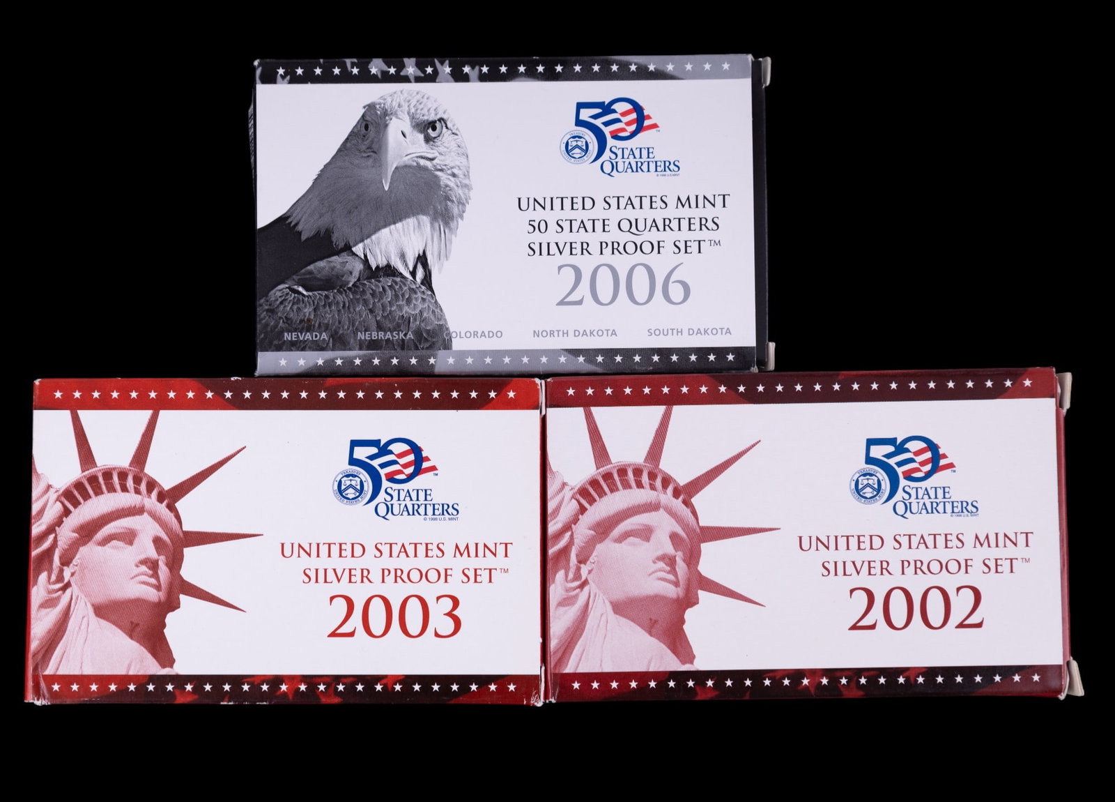 US Mint Silver Proof Sets (1 of 7)