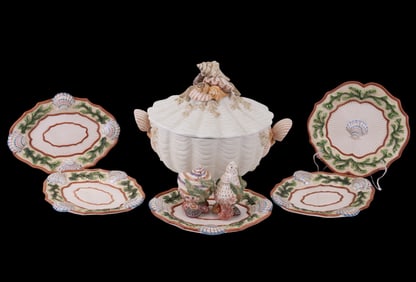 Fitz + Floyd Classics Seashell Pattern (7pc.)