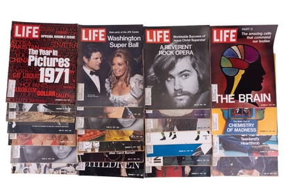Vintage 1970s/80s LIFE Magazines (25)