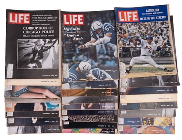 Vintage LIFE Magazines (25)