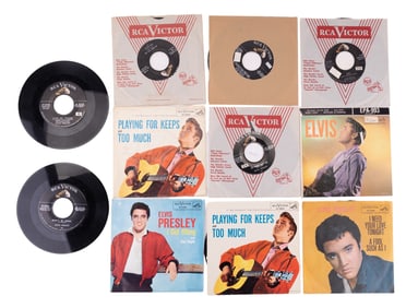 Elvis records - 45s
