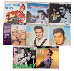 Elvis records - 45s