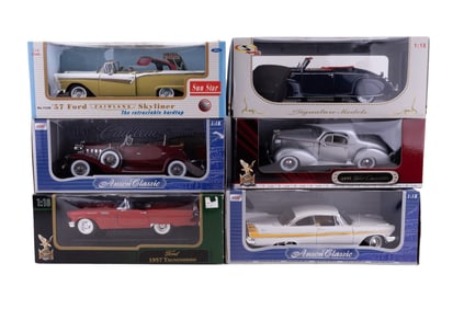 Collectible 1/8 scale Die Cast Cars