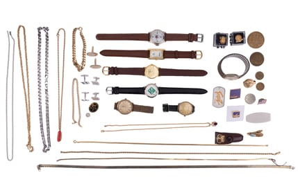 Costume Jewelry & Collectable Watches