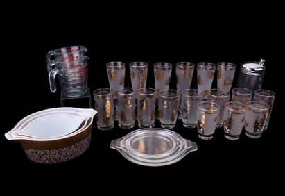Mid Century Modern Glassware