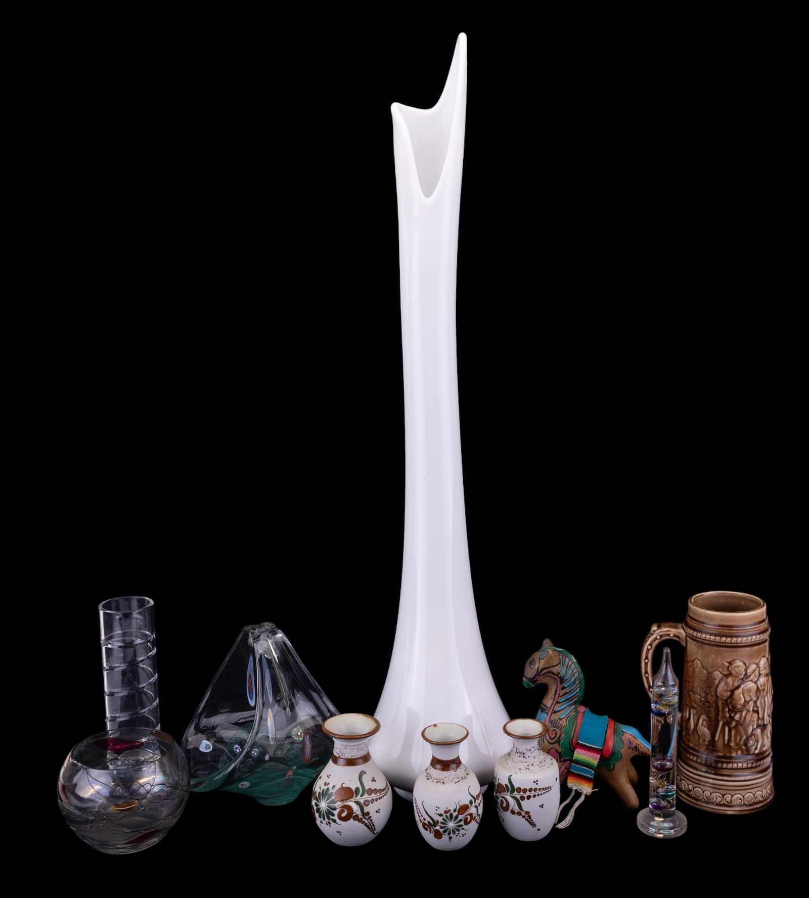 Mid Century Modern Glass & Collectable Pottery (1 of 14)