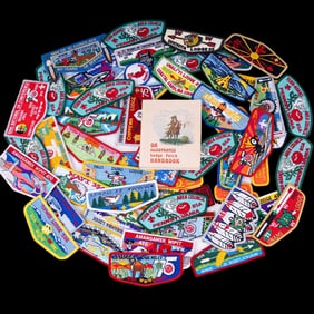 Vintage Boy Scout Patches & Patch Handbook