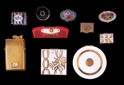 Vintage Micro Mosaic, Compacts & Boxes