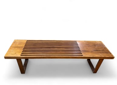 MCM slatted bench