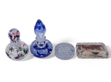 Antique Paperweights and St. Clair Perfumes (4)