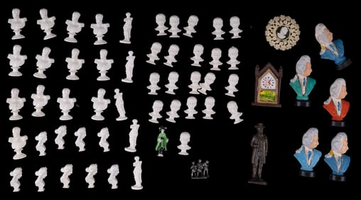 Vintage Diecast Busts and Others (50+)