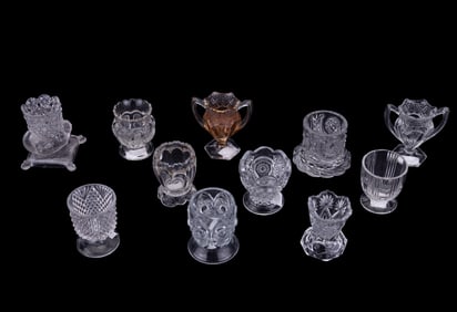 Antique EAPG Toothpick Holders