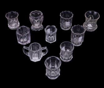 Engraved/Etched Antique Toothpick Holders