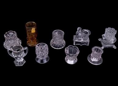 Antique EAPG Toothpick Holders (9)