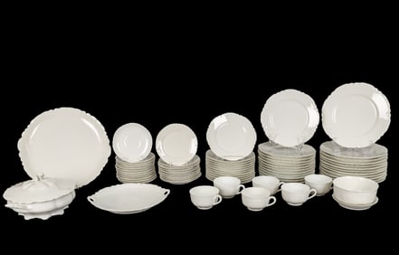 Antique Haviland France "Ranson" Porcelain (72 Pc)