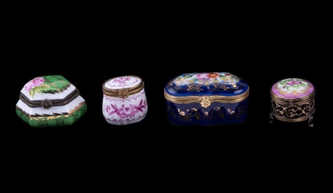 Handpainted French Limoges Boxes