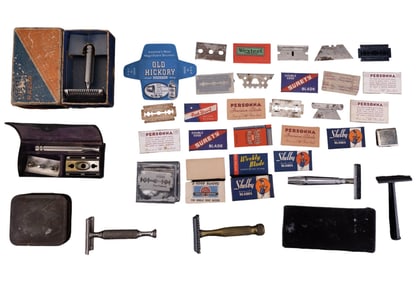 Antique + Vintage Razors (30 Items)