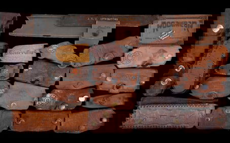 Vintage Leather Key Holders