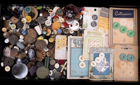 Antique & Vintage Button Grouping