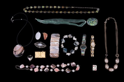 MOP & Abalone Jewelry, Watches