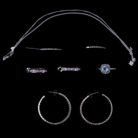 Blue Topaz Sterling Ring, Other Sterling Jewelry