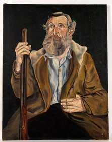 R.D. Schultz (AM 1915-2007) Oil Portrait